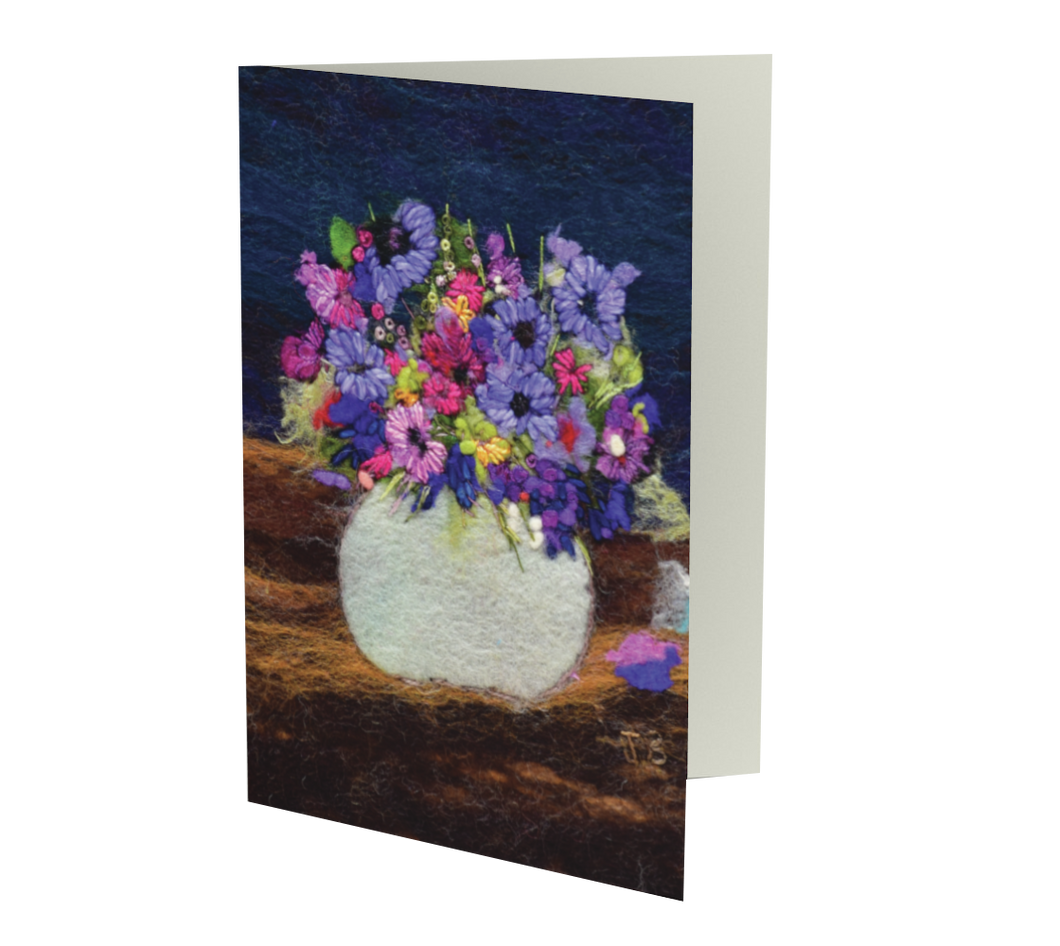 Cottage Posy Greeting Card